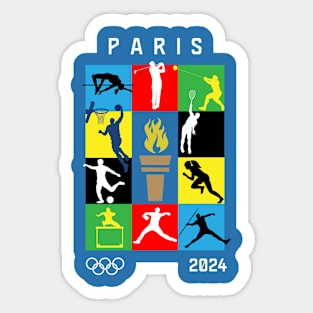 Paris Olympics 2024 Sticker
